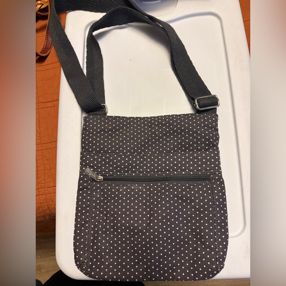 Thirty-One Polka Dot Crossbody Bag